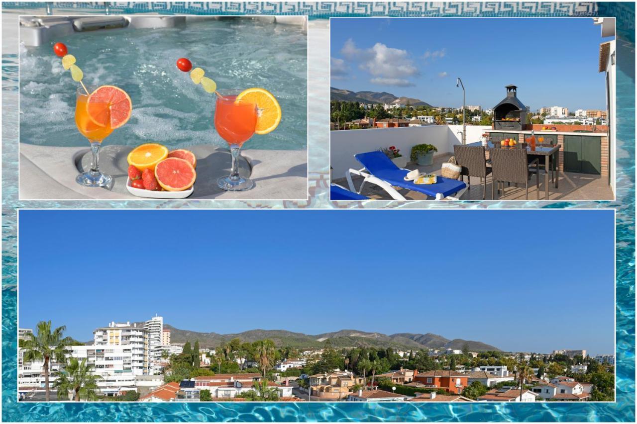 Isla De Benalmadena 1, Jacuzzi, 80M From The Sea, Ac, Bbq, Private Parking, Big Terrace Apartment Exterior photo